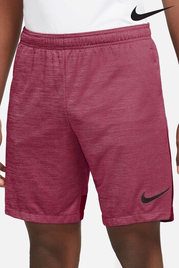 Nike Red Dri-FIT Academy Heathered Training Shorts (A48352) | £28