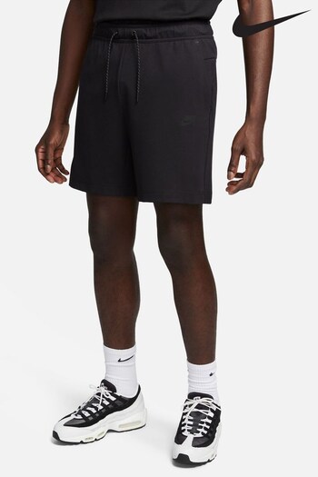 Nike Black Lightweight Tech Fleece Shorts (A48419) | £65