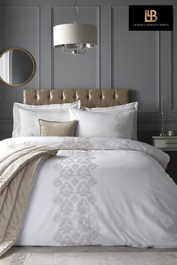 Laurence Llewelyn-Bowen Natural Carmella Duvet Cover and Pillowcase Set (A48708) | £45 - £70