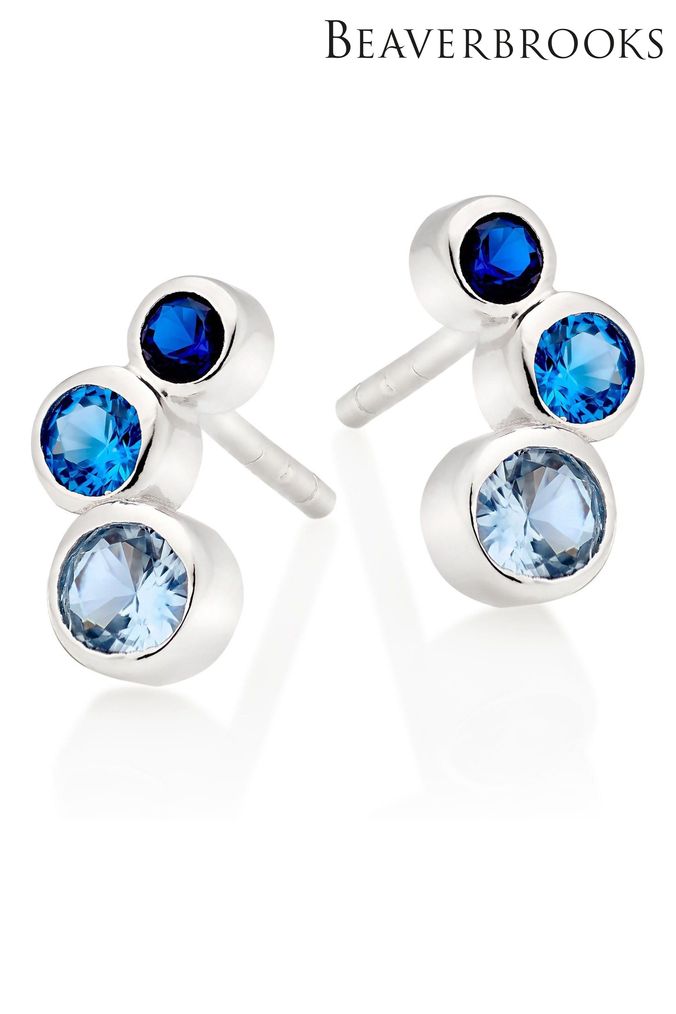 Sapphire store earrings beaverbrooks