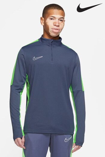 Nike Blue Dri-FIT Academy Training Drill T-Shirt (A49030) | £40