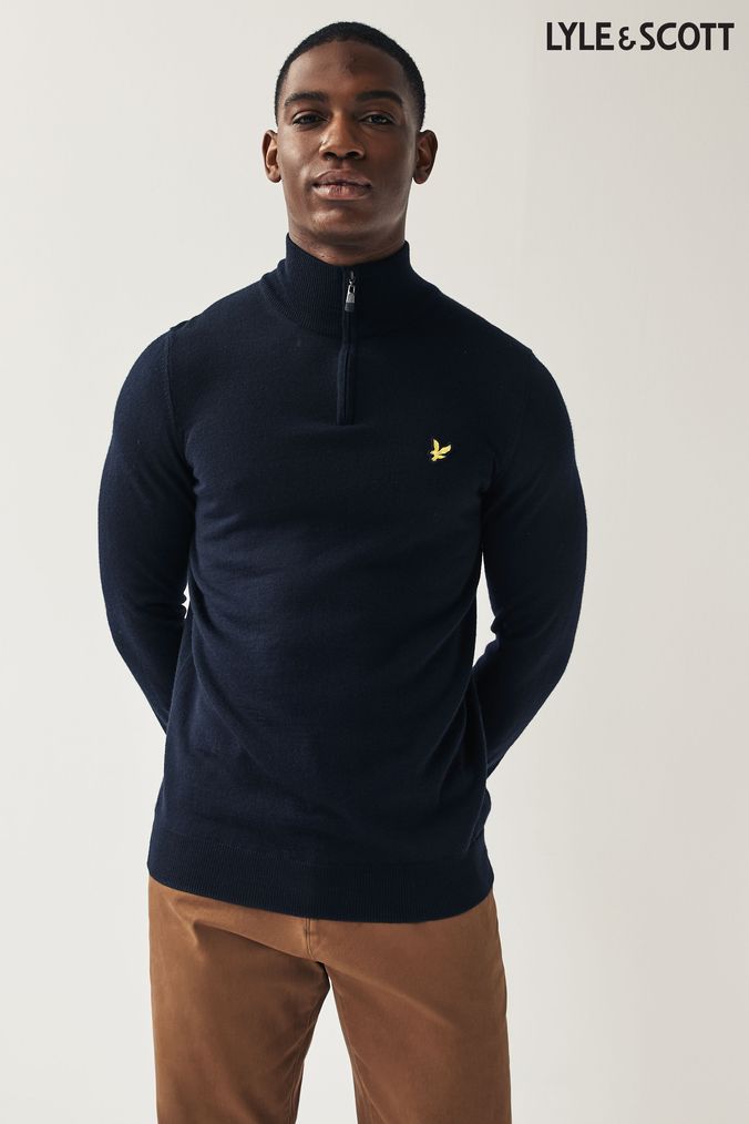 Black lyle top and scott jumper