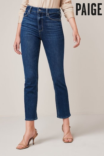 Paige Cindy High Rise Straight Jeans (A49263) | £250