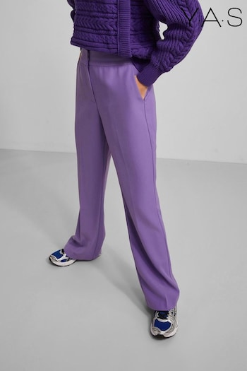 Y.A.S Purple Nellie Slim Suit Trousers (A49307) | £48