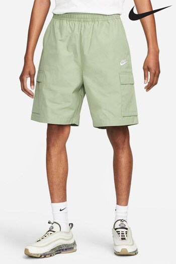 Nike Green Club Fleece Cargo Shorts (A49598) | £45