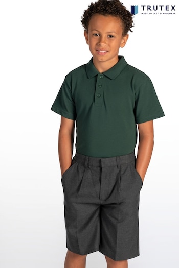 Trutex Grey Bermuda School Shorts (A49875) | £8