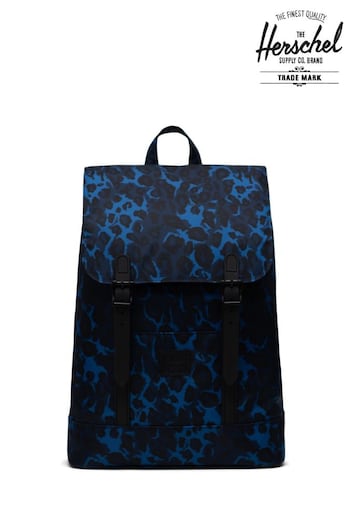 Herschel Supply Co. Small Blue Leopard Print Retreat Backpack (A49953) | £85