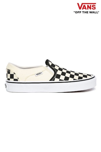 Vans Shoes Womens Asher Checkerboard Trainers (A50306) | £57