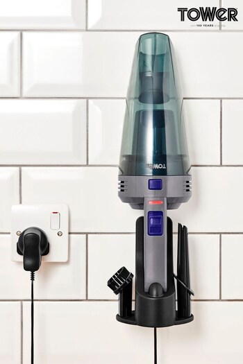 Tower Blue HH77 Cordless 7.4V Handheld Vaccum Cleaner (A50841) | £30