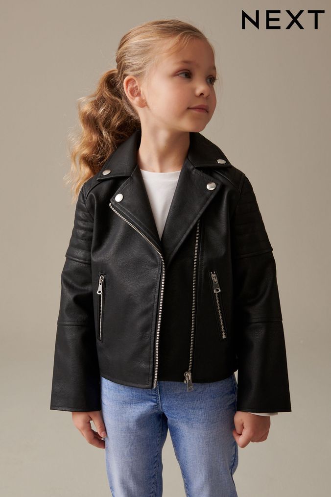 Girls bike jacket hot sale