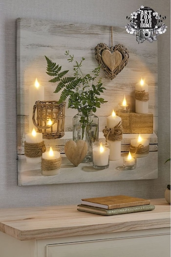 Art For The Home Natural Harmony LED Canvas (A52146) | £42