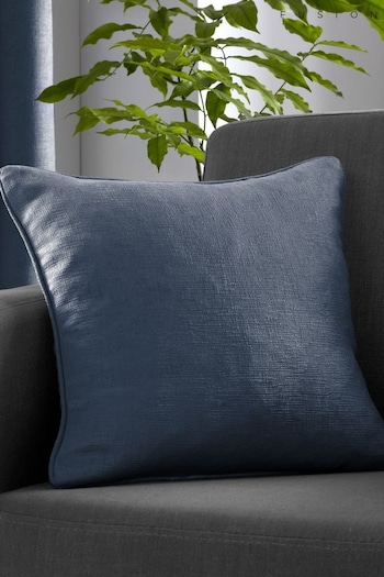 Fusion Blue Strata Blockout Filled Cushion (A52504) | £16