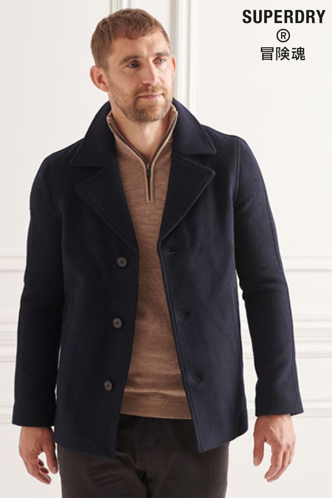 Buy Men s coats and jackets Wool from the Next UK online shop