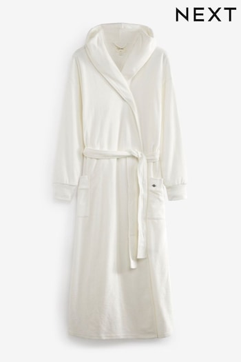White Towelling Dressing Gown (A53286) | £40