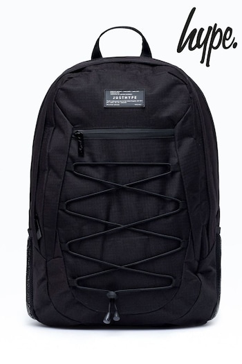 Hype. Black Maxi Backpack (A54156) | £40