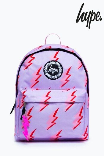 Hype. Purple Lightning Backpack (A54177) | £25