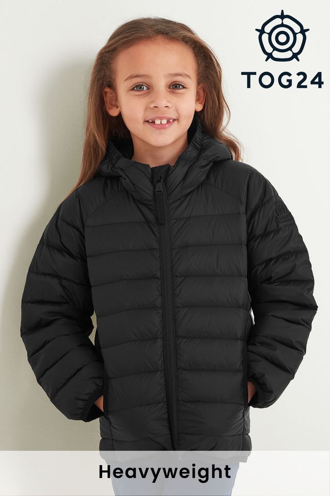 Buy Girls Black Puffer Jackets Online Next UK