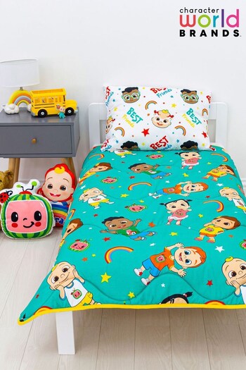 Character World Multi CoComelon Cute Junior Coverless Duvet 4.5 Tog (A56164) | £30