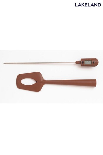 Lakeland Brown Thermospatula Thermometer and Stirrer (A56501) | £17