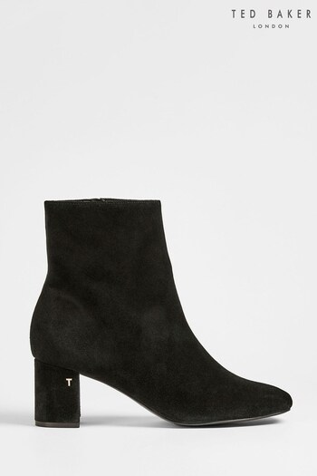 Ted Baker Neomie Suede Block Heel Ankle Boots (A56736) | £150