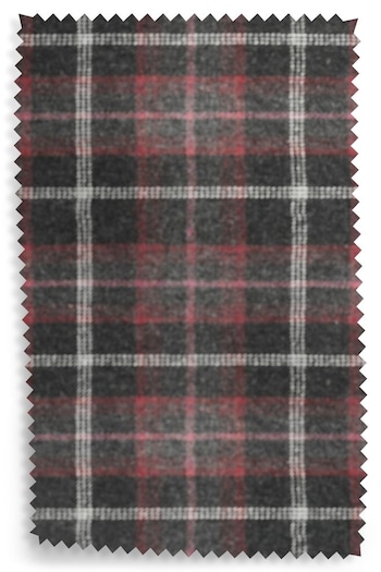 Red Raspberry Plaid Upholstery Swatch by Harris Tweed (A57047) | £0