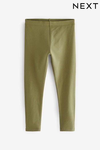 Green Khaki Regular Fit Leggings (3-16yrs) (A57442) | £4 - £7