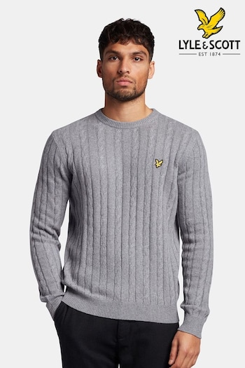 Lyle & Scott Grey Cardigan (A59251) | £90