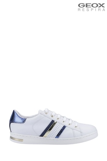 Geox Jaysen White Sneakers (A59338) | £110