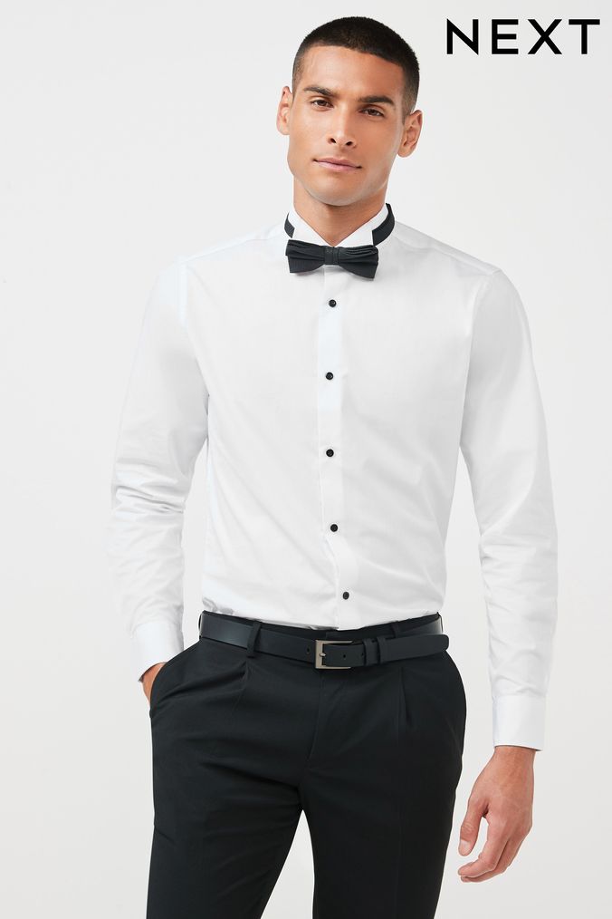 Mens Formal Dress Shirts Evening Dress Shirts Next