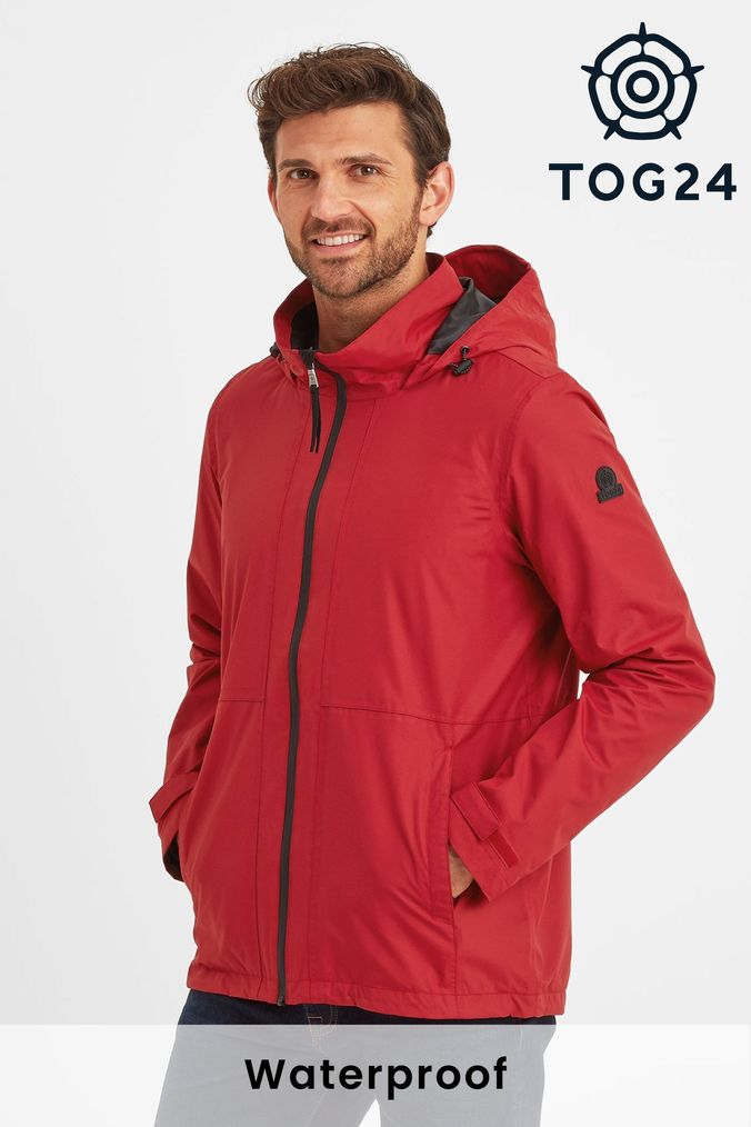 Mens red top jackets uk