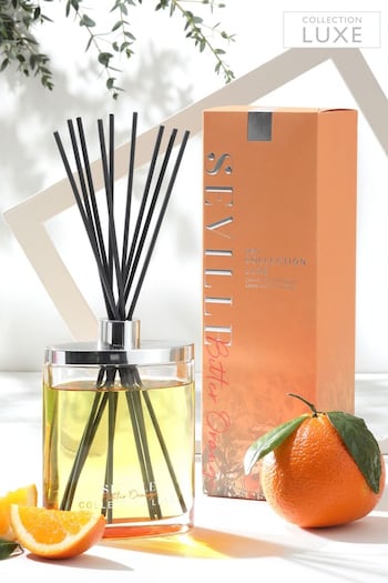 Collection Luxe Seville Bitter Orange 400ml Fragranced Reed Diffuser (A61254) | £30