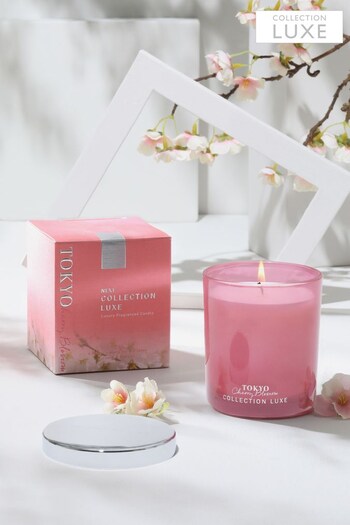 Pink Collection Luxe Tokyo Cherry Blossom Scented Candle (A61259) | £14