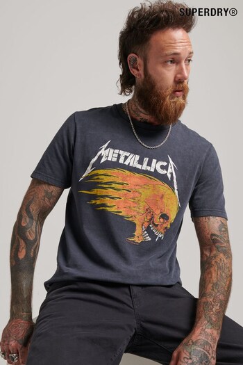 Superdry Grey Metallica Limited Edition T-Shirt (A61596) | £35