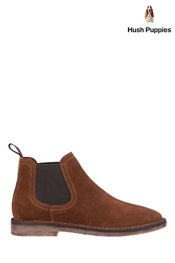 Hush Puppies Shaun Leather Chelsea Boots (A61625) | £70