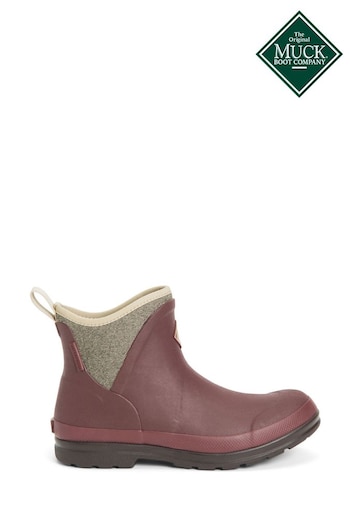 Muck Campaign Boots Red Originals Ankle Wellies (A61629) | £125