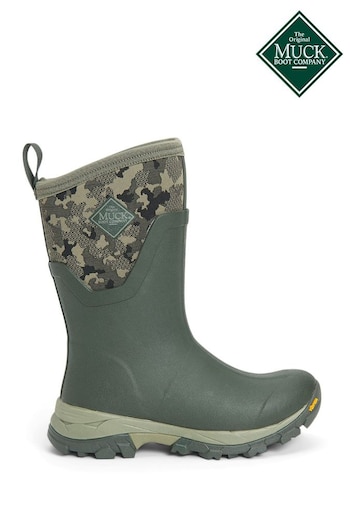 Muck Boots Green Arctic Ice Mid Wellies (A61639) | £210