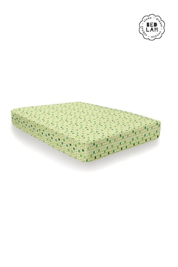 Bedlam Green/White Kids Dino Fitted Fitted Sheet (A62322) | £16