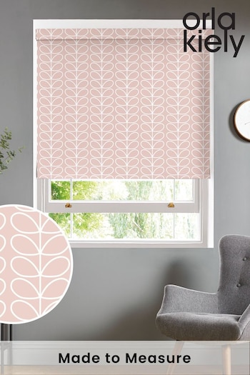 Orla Kiely Pink Linear Stem Made To Measure Roller Blind (A63795) | £58