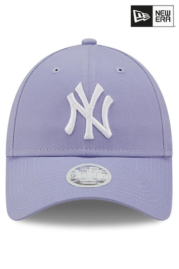 New Era® New York Yankees Essentials Womens Lilac 9FORTY Cap (A63826) | £19