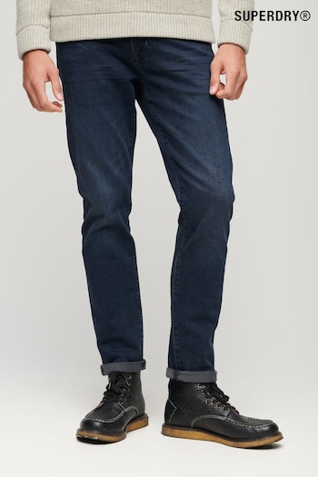 Superdry Blue Organic Cotton Jeans mid (A63892) | £75