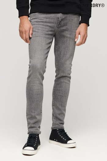 Superdry Grey Organic Cotton Skinny Jeans (A63911) | £75