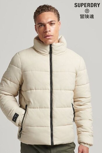 Superdry Nude Non Hooded Sports Puffer Jacket (A63927) | £90