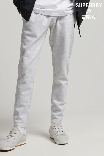 Superdry Grey Tech Tapered Joggers (A64029) | £60