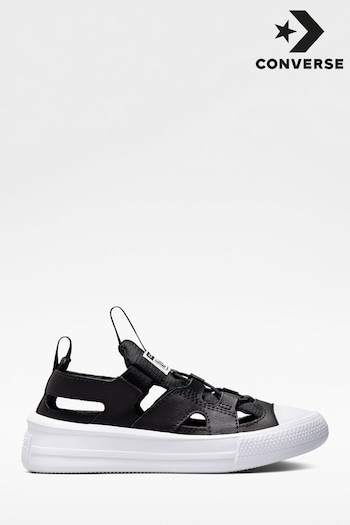 Converse fleur Black/White All Star Ultra Junior Sandals (A64424) | £40