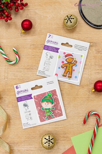 Crafters Companion Christmas Stamp Set Gemini Collection (A65045) | £12