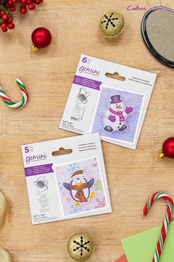 Crafters Companion Christmas Stamp Set Gemini Collection (A65049) | £12