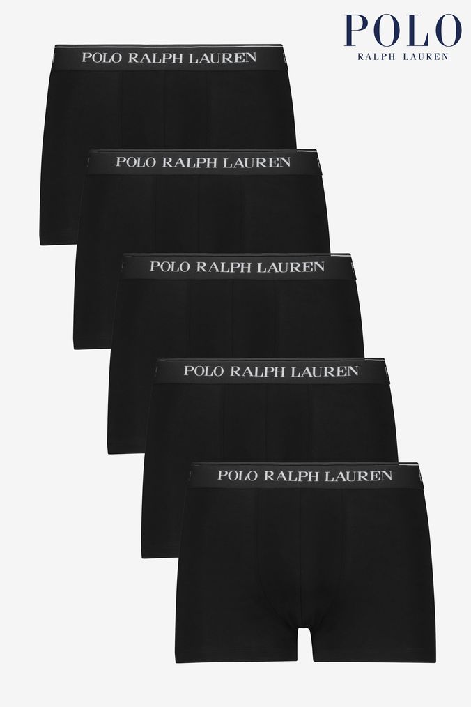 Polo Ralph Lauren Cotton Stretch Trunks 5 Pack (A65228) | £60