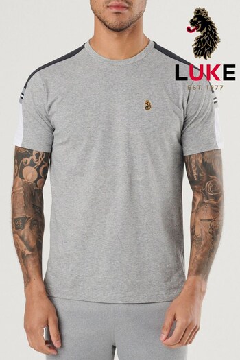 Luke 1977 Hail Grey T-Shirt (A66176) | £35