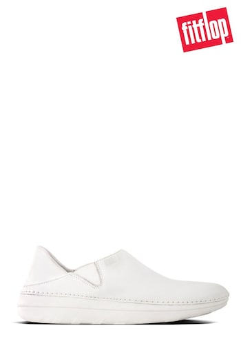 FitFlop White Superloafer Loafers (A66590) | £50