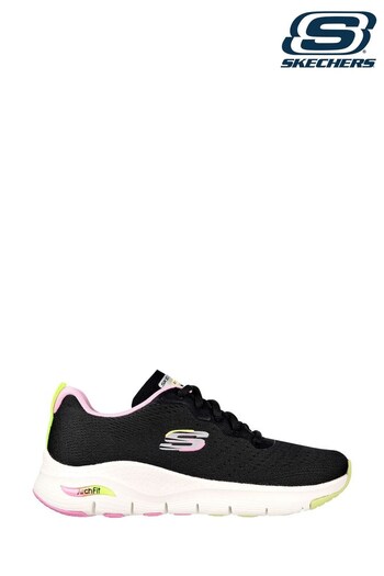 Skechers Black Arch Fit Womens Trainers (A67024) | £87